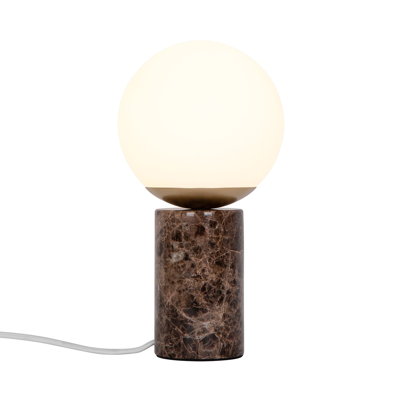 Nordlux Lilly Bordlampe - Marmor Brun