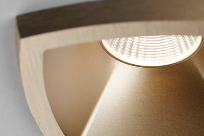 Messing lampe light point mirage 1
