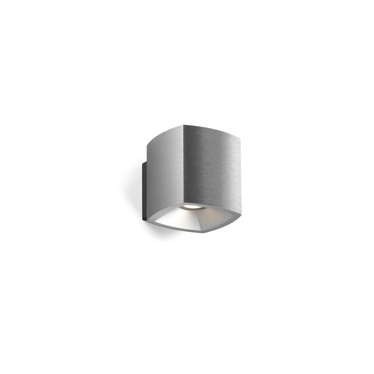 Titanium væglampe light point mirage W1
