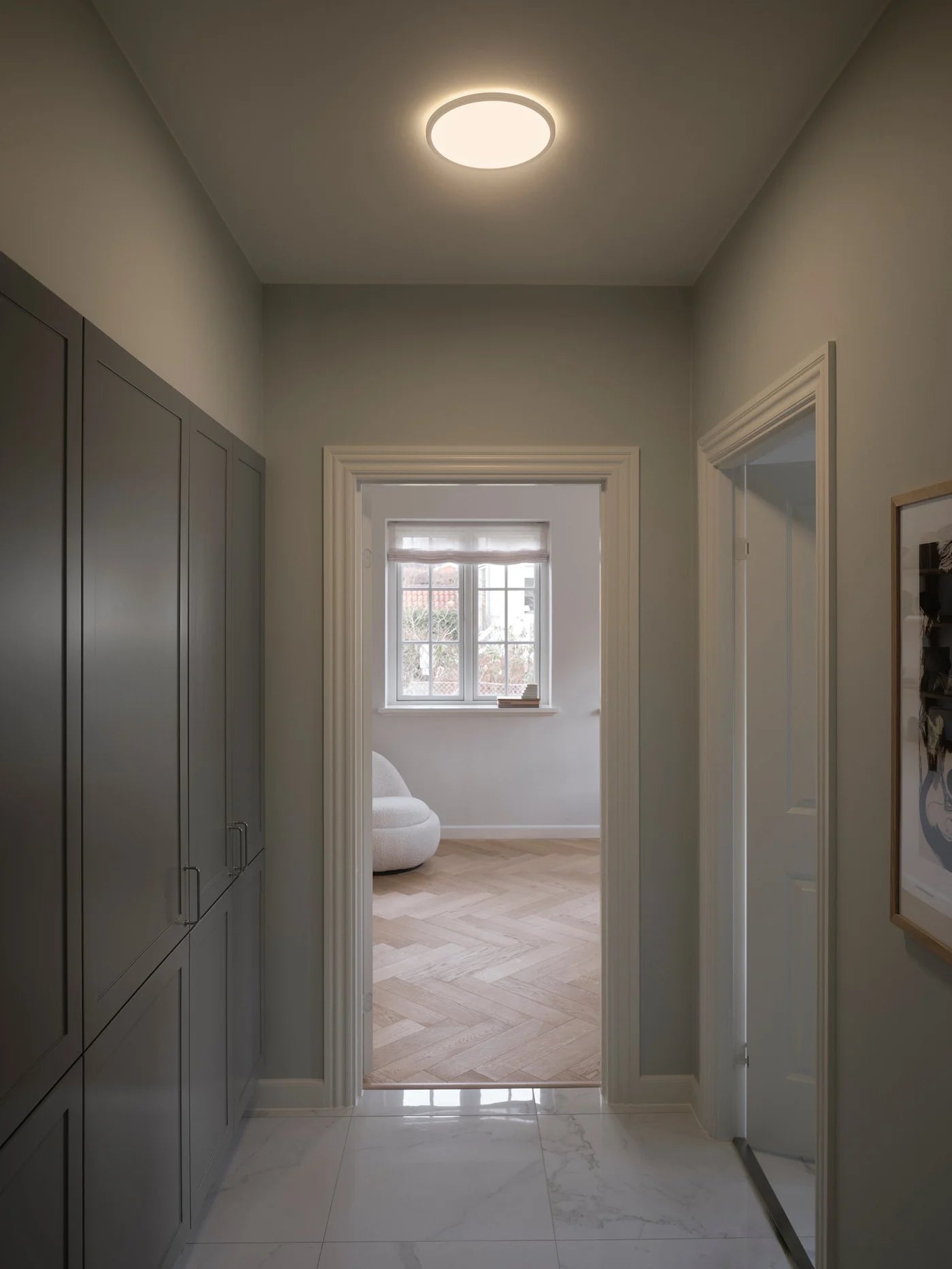 Nordlux OJA24 Plafond Hvid enkelt 2700