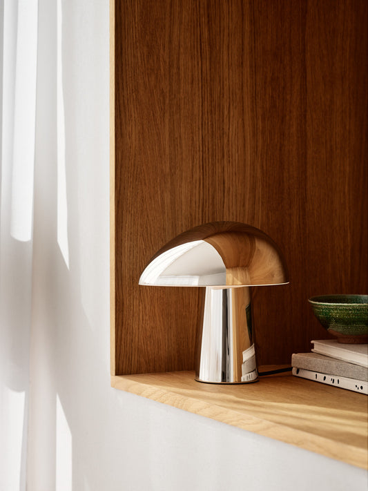 Fritz Hansen Night Owl Steel Polished Steel