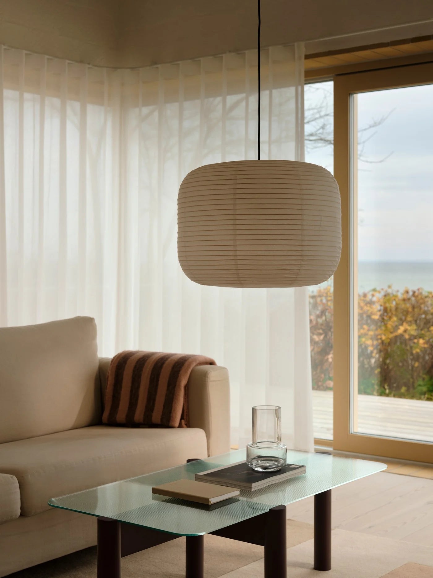 Nordlux Tuva 50 papirlampe med elegant og minimalistisk udtryk
