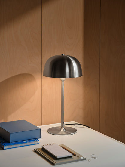Cera - Bordlampe - Børstet stål