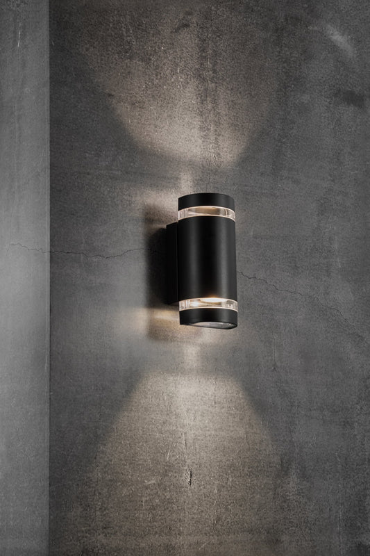 Nordlux Focus Vägglampa - 2xGU10 - Svart