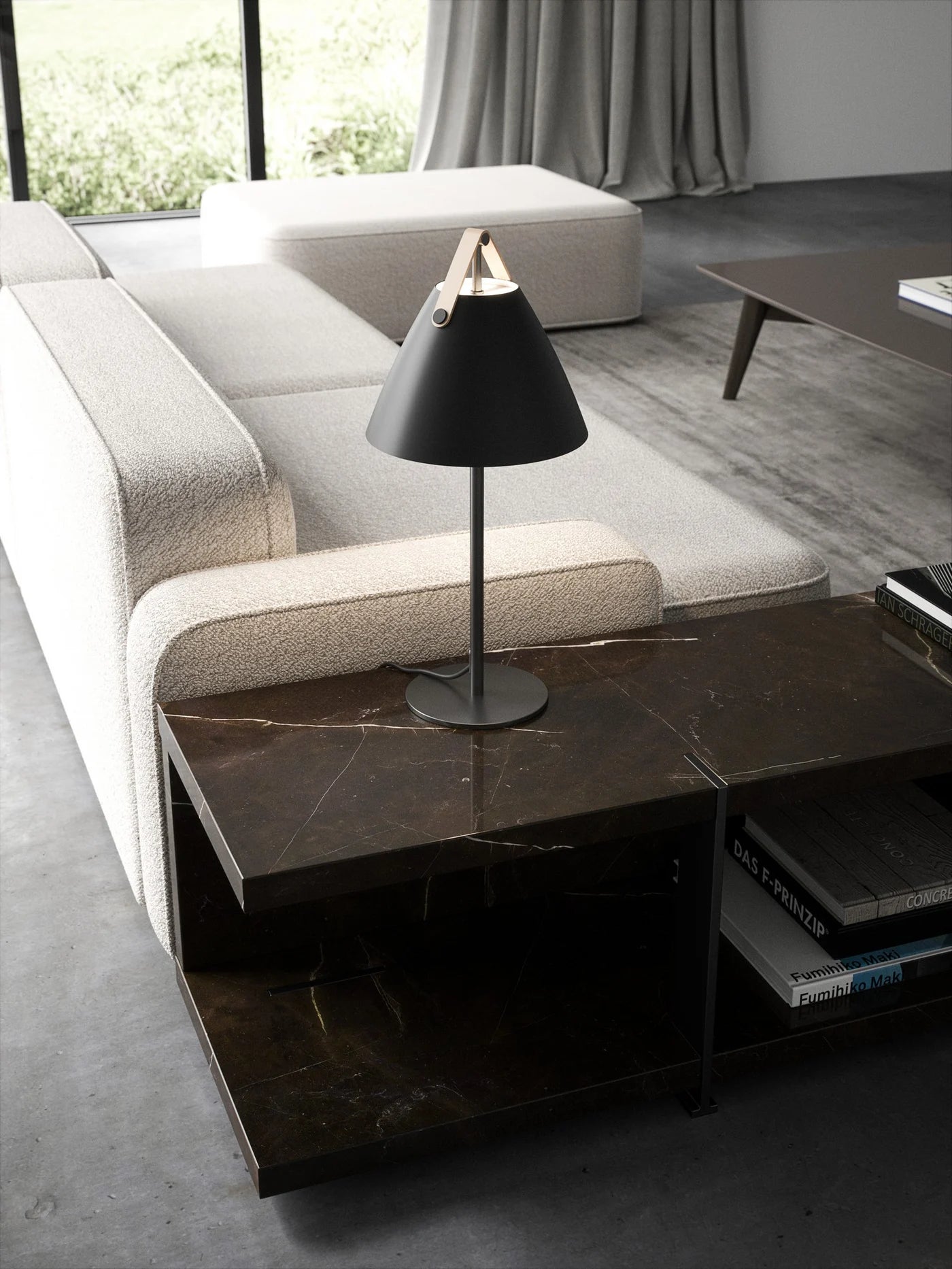 DFTP - Strap Bordlampe Sort