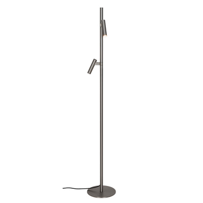 Makoto - Gulvlampe - Satin Krom