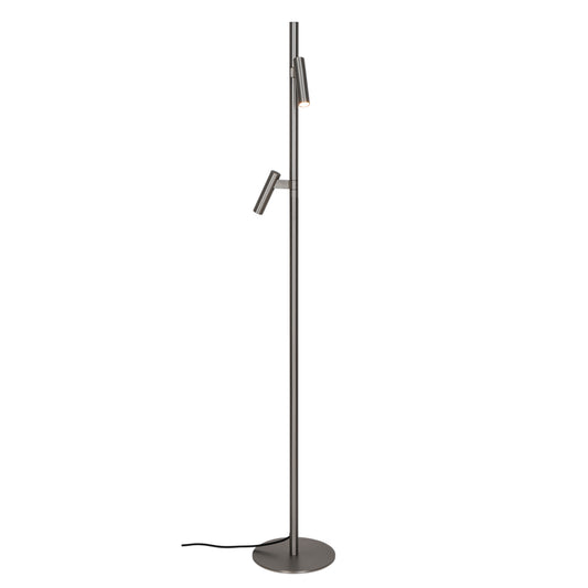 Makoto - Gulvlampe - Satin Krom