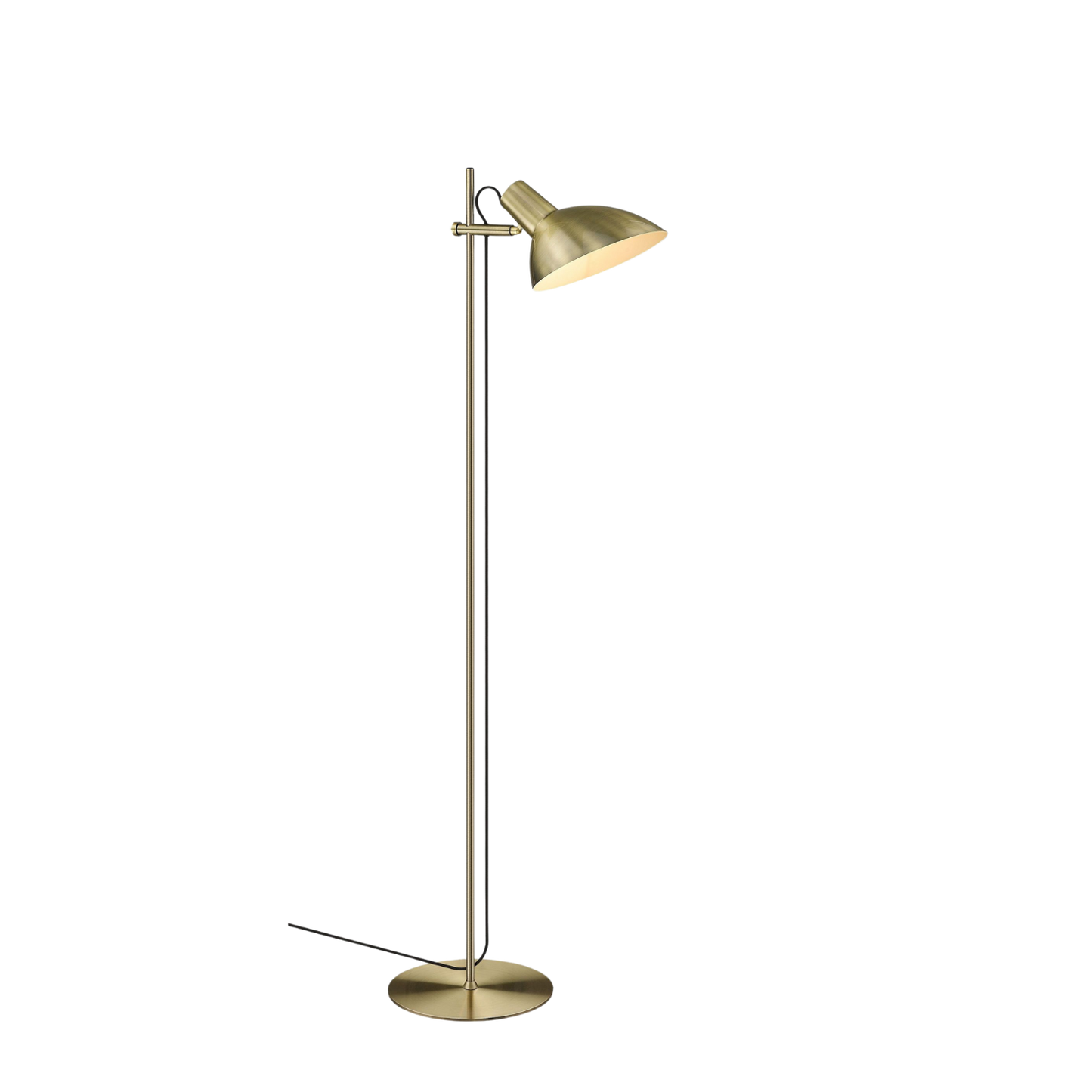 Halo Design Metropole Gulvlampe 1 Lampehoved - Messing