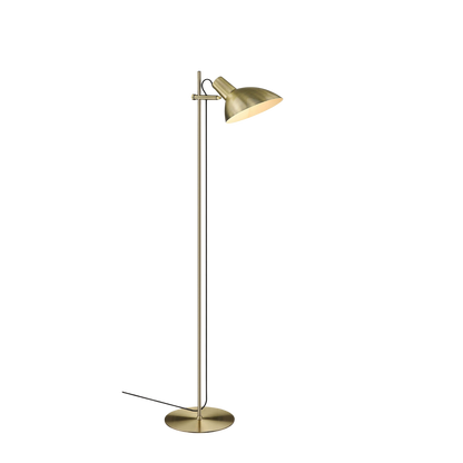 Halo Design Metropole Gulvlampe 1 Lampehoved - Messing