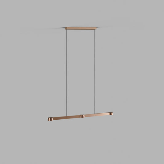 Light Point - Optic LED Lineær Pendel L1000 - Rosen Guld