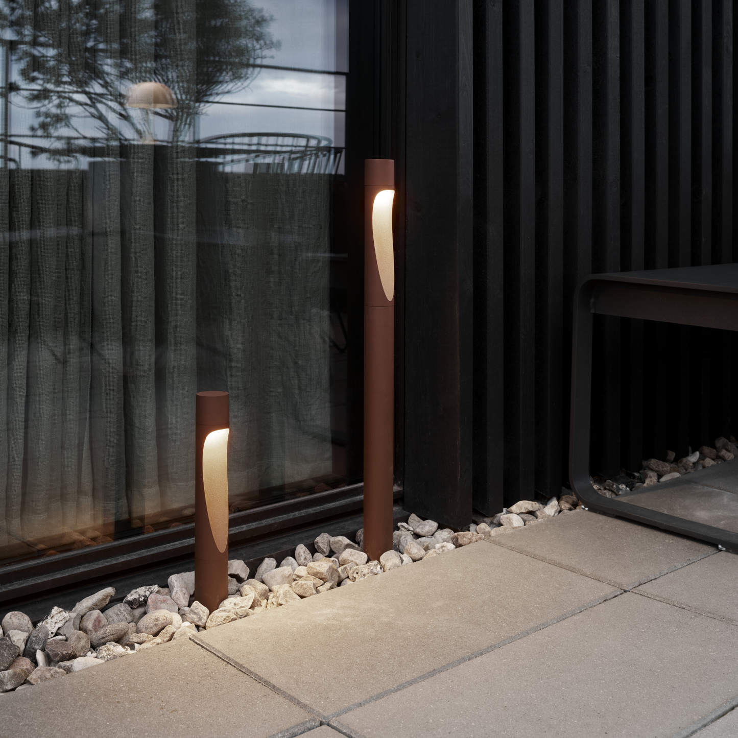 Louis Poulsen Flindt Garden L LED-DA 27K Anker - Corten