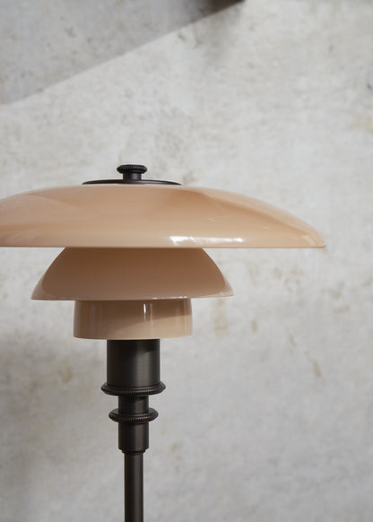 Louis Poulsen PH 2-1 Bordlampe - Dusty terracotta - limited edition 2024