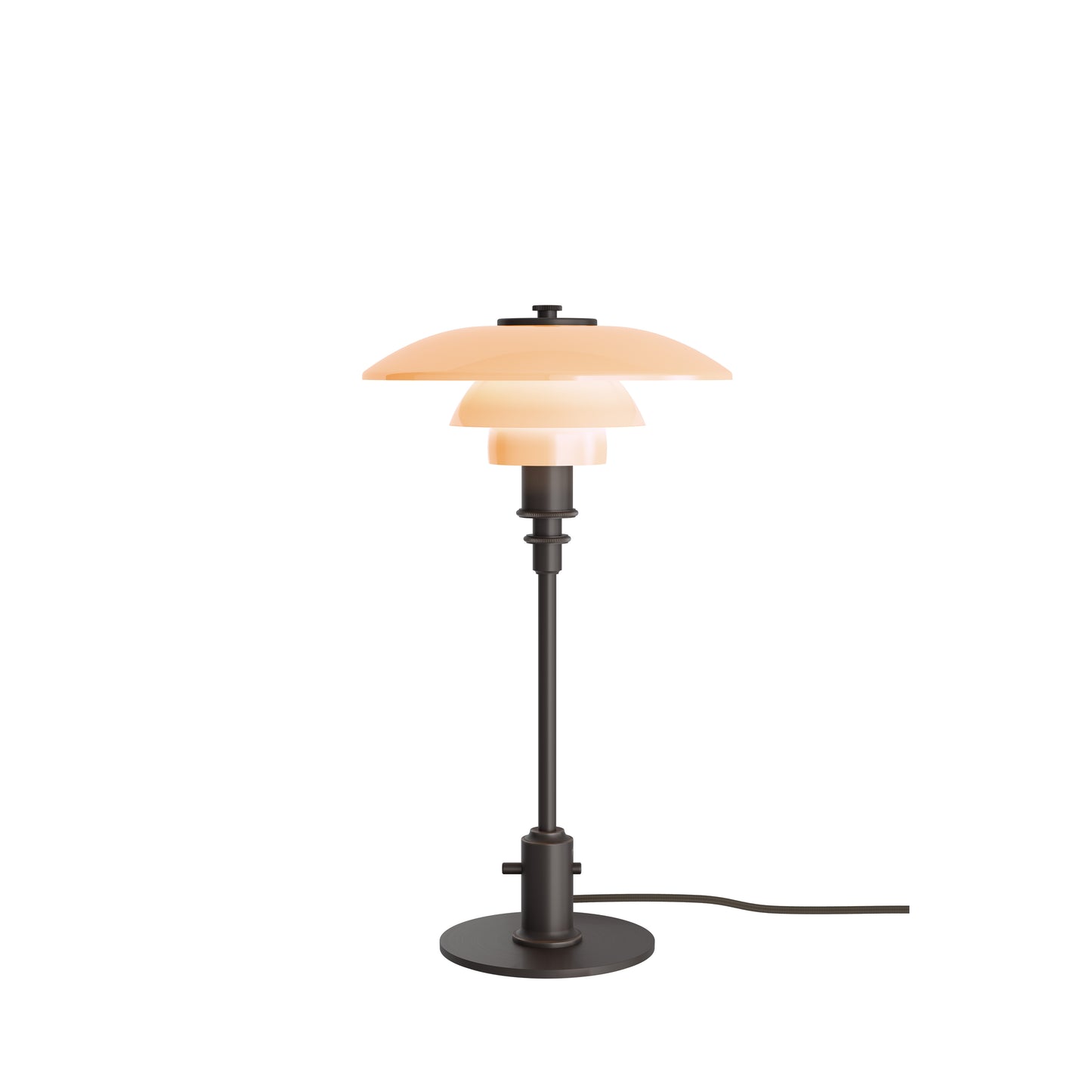 Louis Poulsen PH 2-1 Bordlampe - Dusty terracotta - limited edition 2024