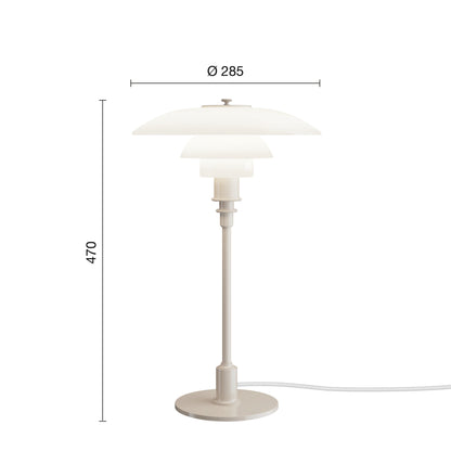 Louis Poulsen PH 3/2 Bordlampe Glossy