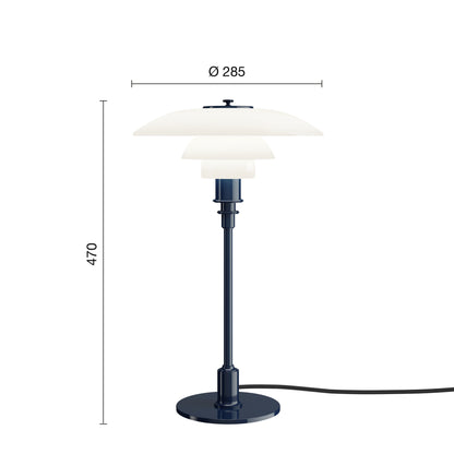 Louis Poulsen PH 3/2 Bordlampe Glossy