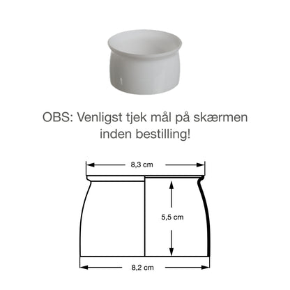 PH 3½-2½, Nedre skärm i glas