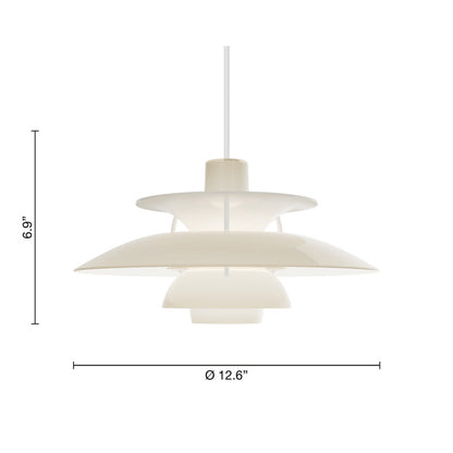 Louis Poulsen PH 5 Ø320 Opal Pendel