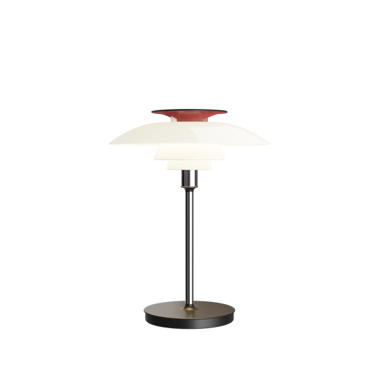Louis Poulsen PH 80 Portable Lampe Opal White/High Lustre Chrome Plated