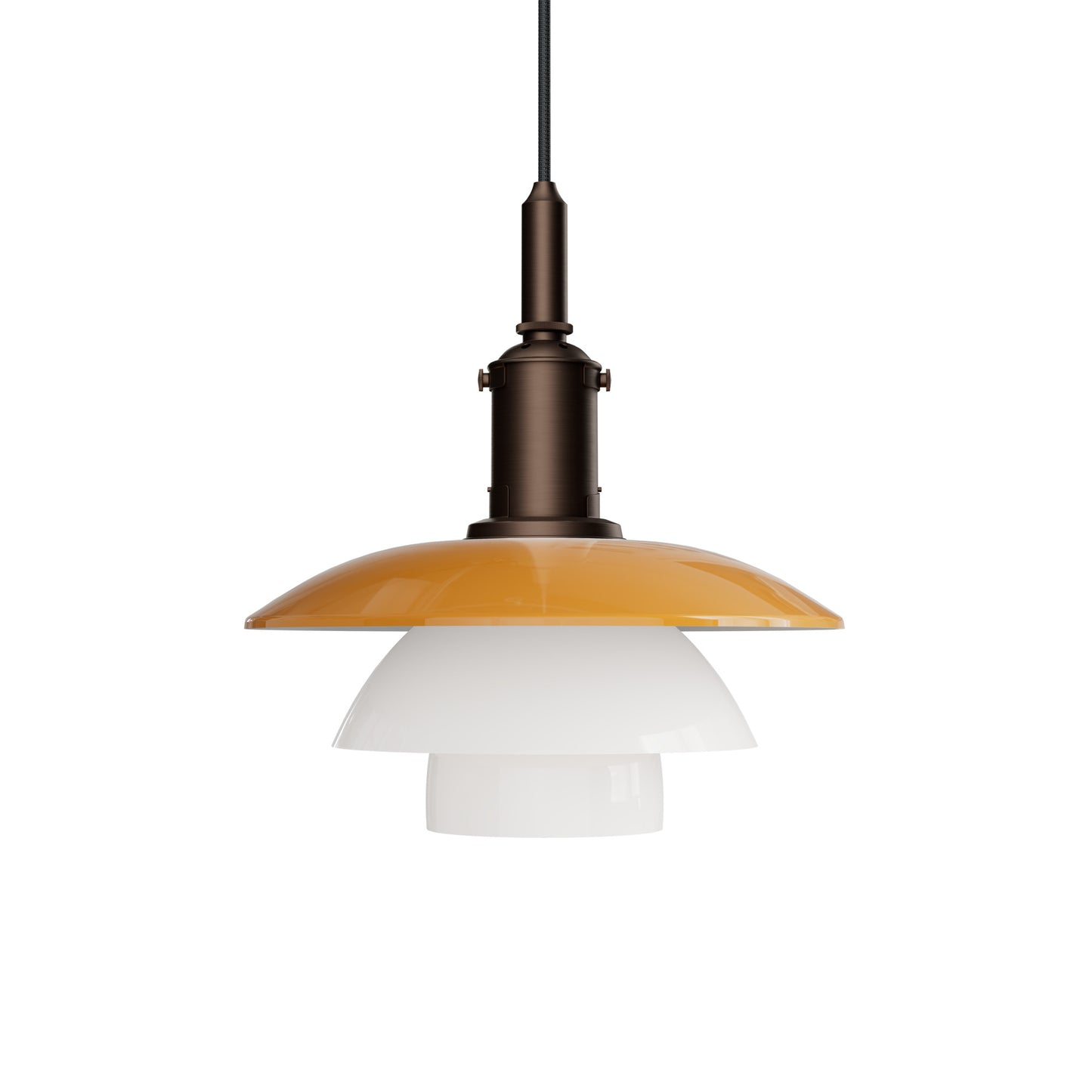 Louis Poulsen PH 3/3 Pendel Centenary Edition Amber/Opal White