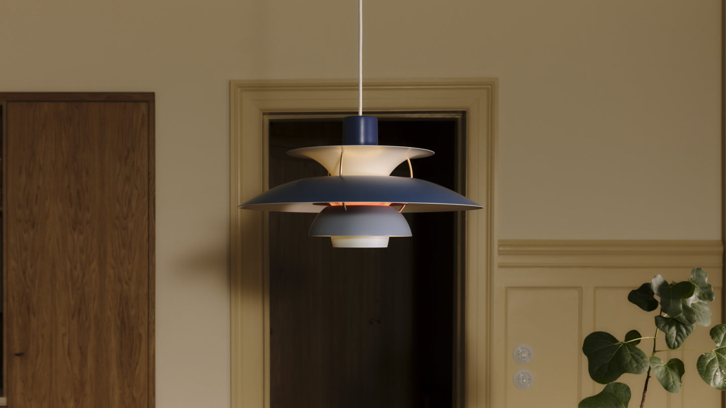 Louis Poulsen PH 5 Pendel - Nuancer af Blå