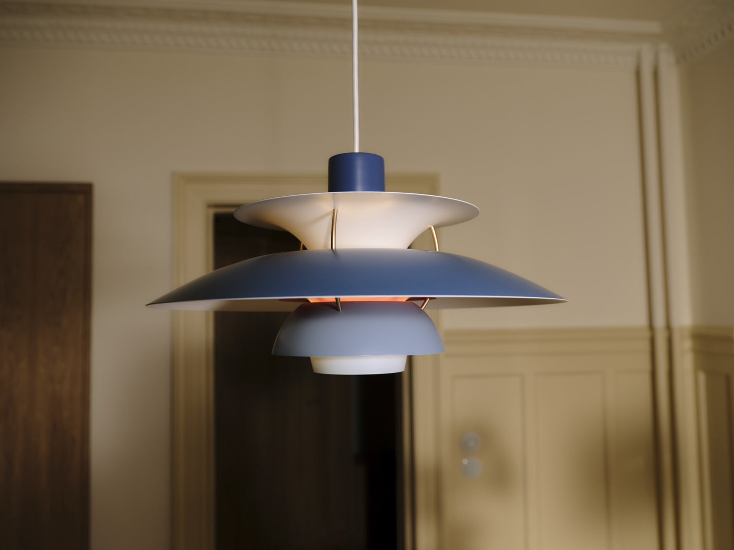 Louis Poulsen PH 5 Pendel - Nuancer af Blå