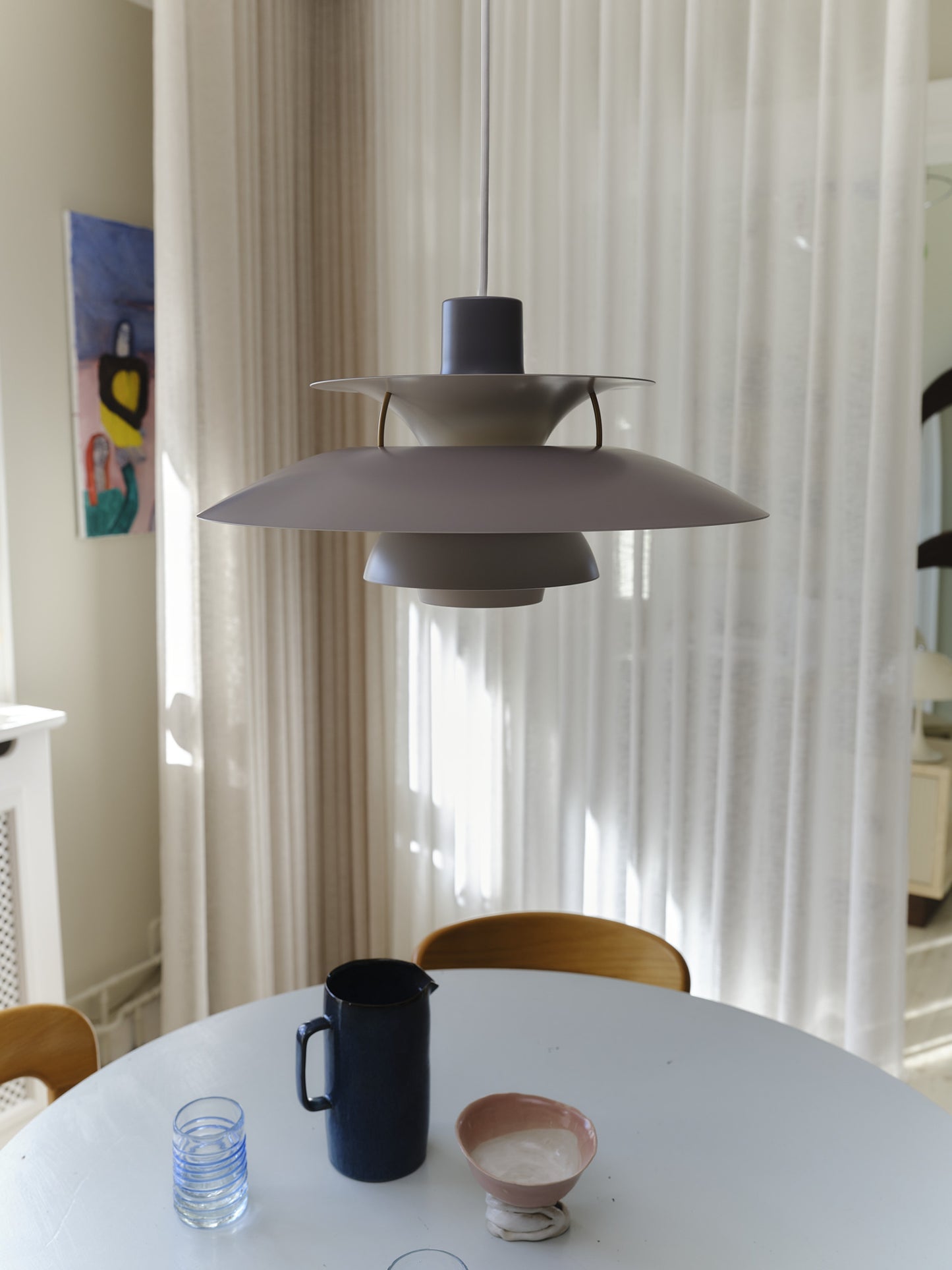 Louis Poulsen PH 5 Pendel - Nuancer af Grå