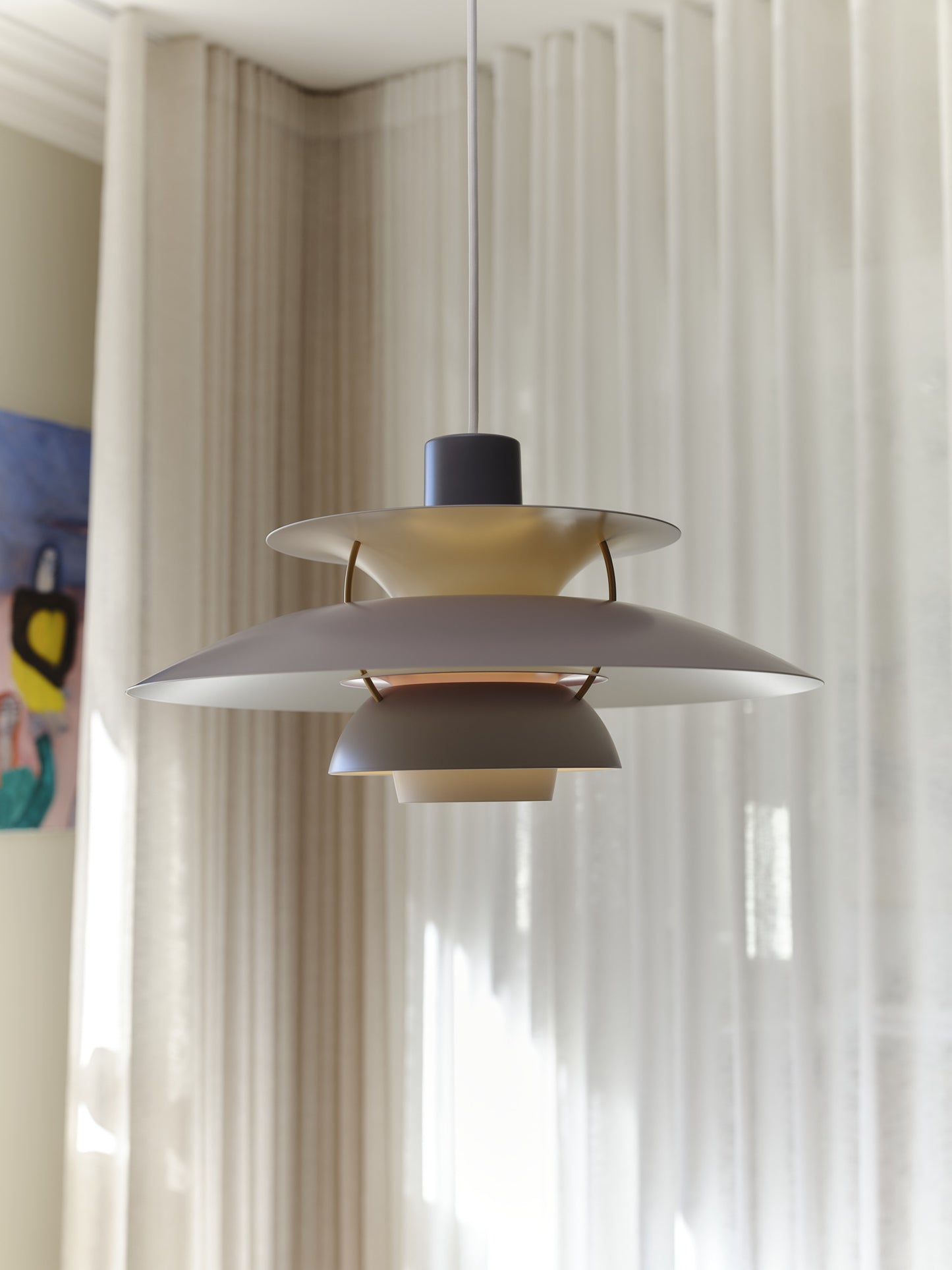 Louis Poulsen PH 5 Pendel - Nuancer af Grå