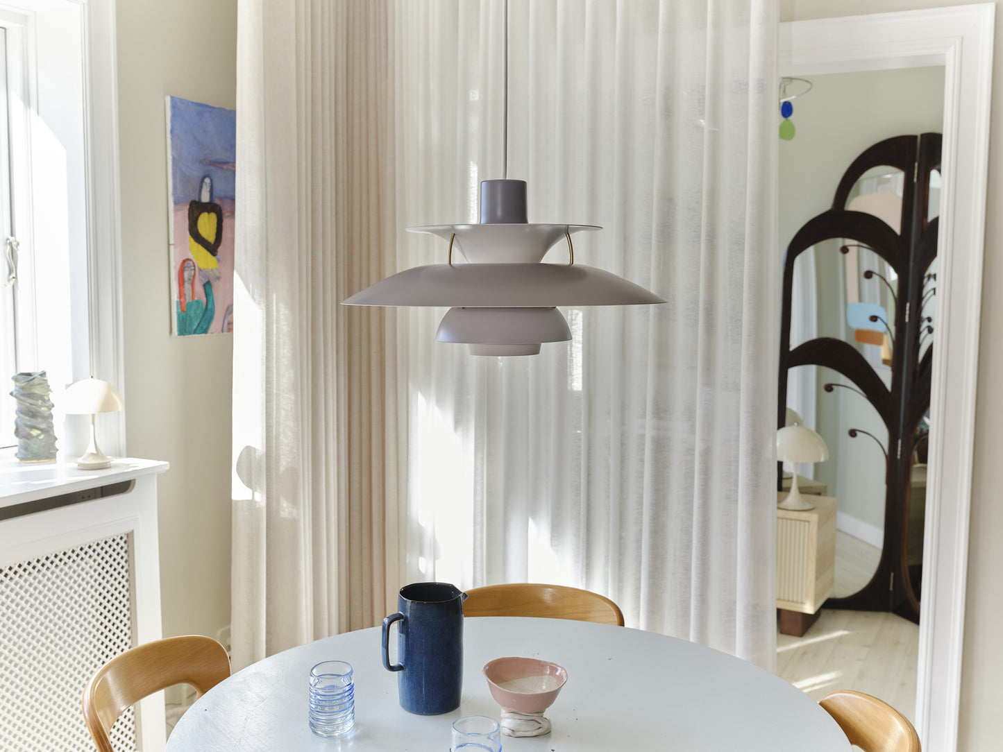 Louis Poulsen PH 5 Pendel - Nuancer af Grå