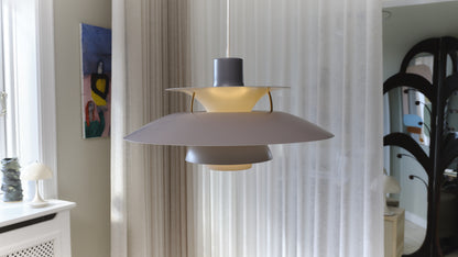 Louis Poulsen PH 5 Pendel - Nuancer af Grå