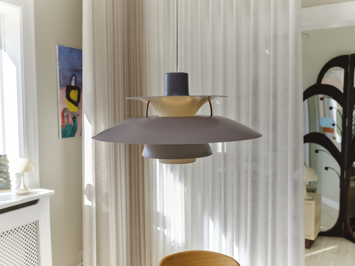 Louis Poulsen PH 5 Pendel - Nuancer af Grå