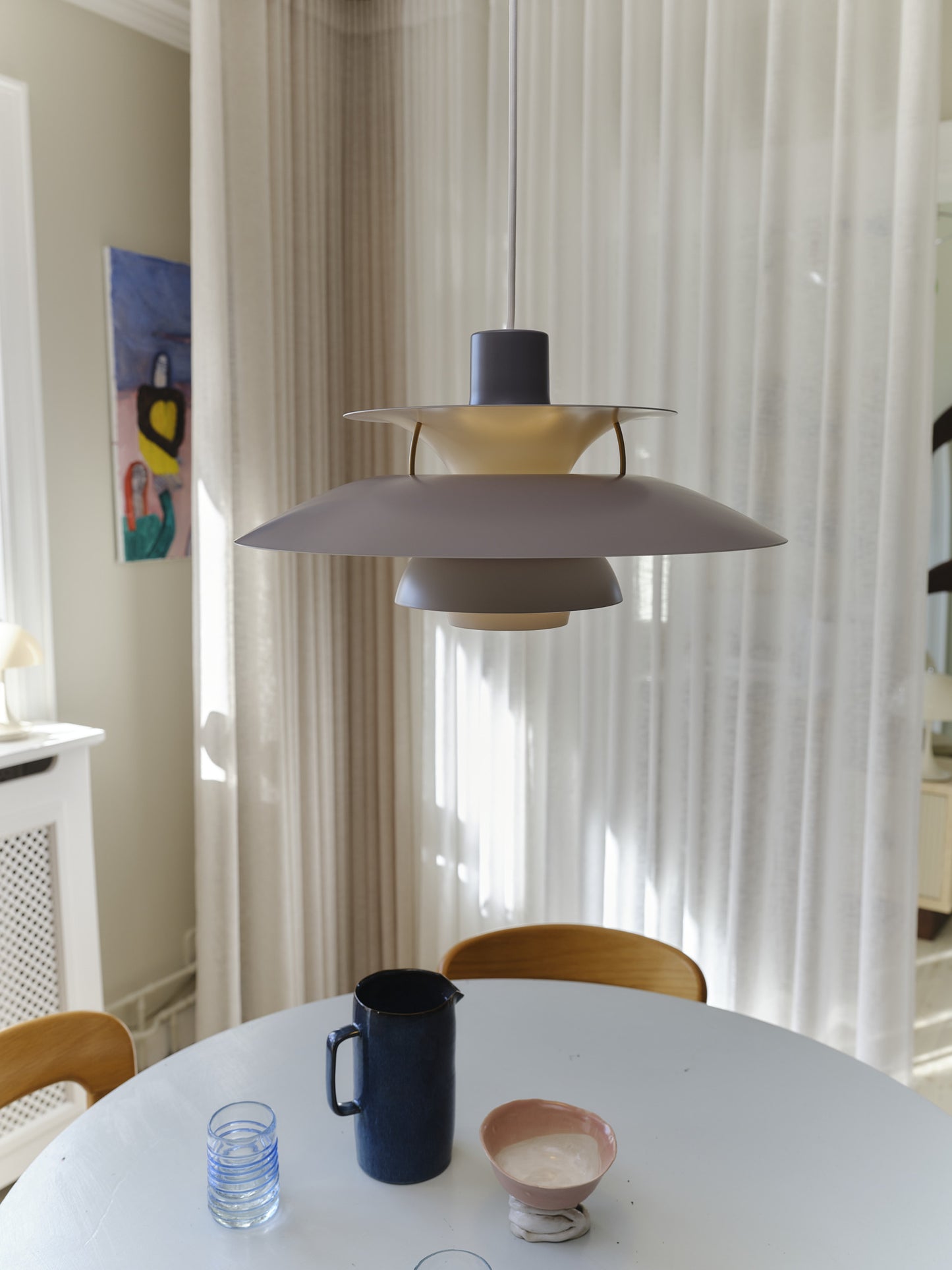 Louis Poulsen PH 5 Pendel - Nuancer af Grå