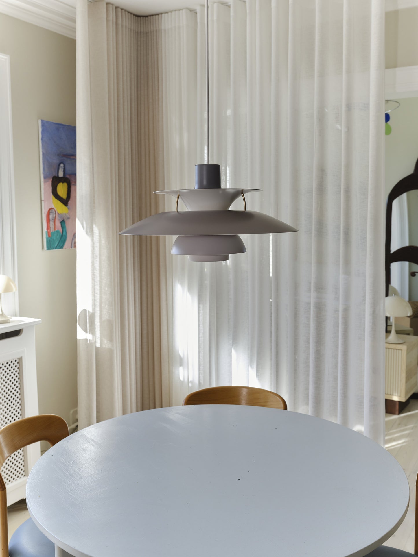 Louis Poulsen PH 5 Pendel - Nuancer af Grå