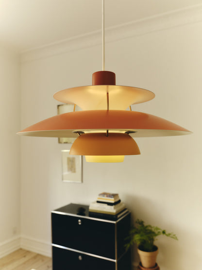 Louis Poulsen PH 5 Pendel - Nuancer af Orange