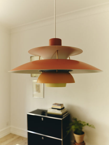 Louis Poulsen PH 5 Pendel - Nuancer af Orange