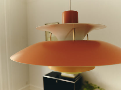 Louis Poulsen PH 5 Pendel - Nuancer af Orange