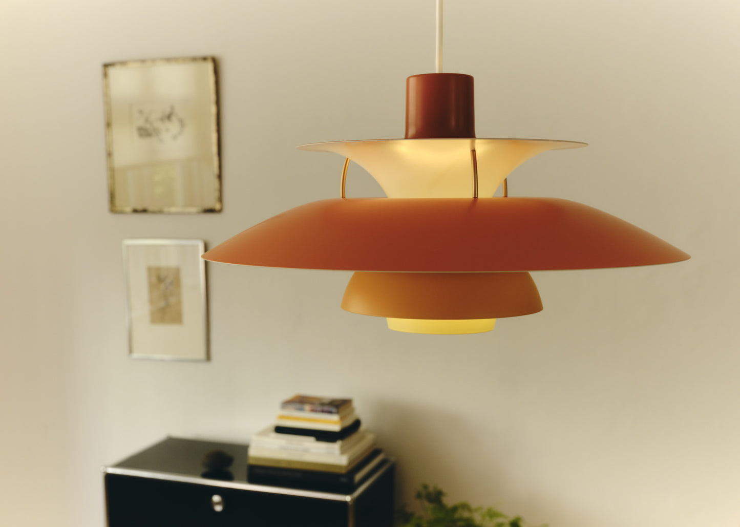 Louis Poulsen PH 5 Pendel - Nuancer af Orange