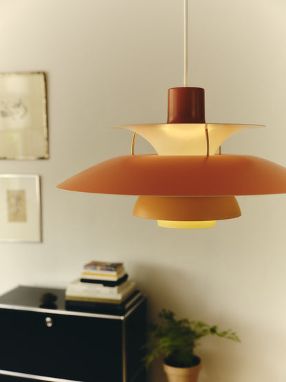 Louis Poulsen PH 5 Pendel - Nuancer af Orange