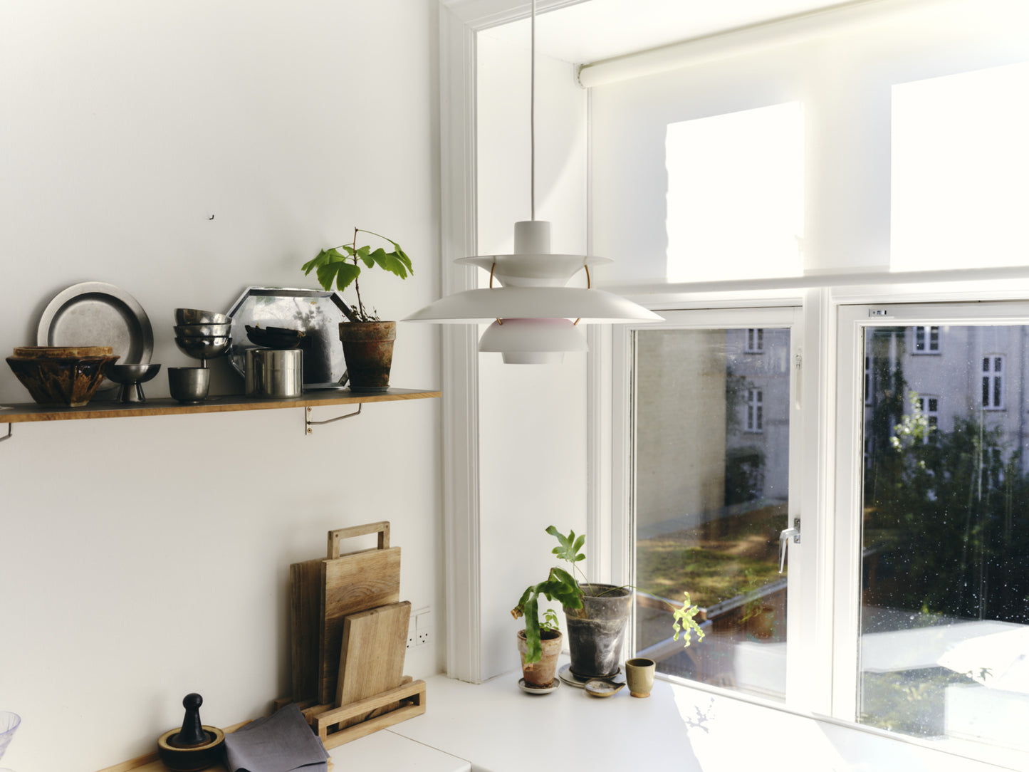 Louis Poulsen PH 5 Pendel - Moderne Hvid