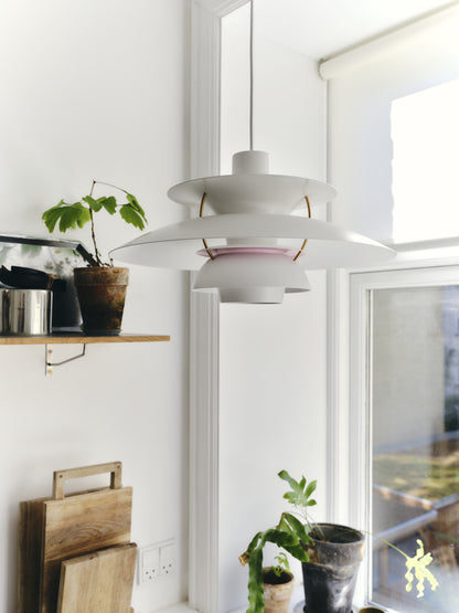 Louis Poulsen PH 5 Pendel - Moderne Hvid