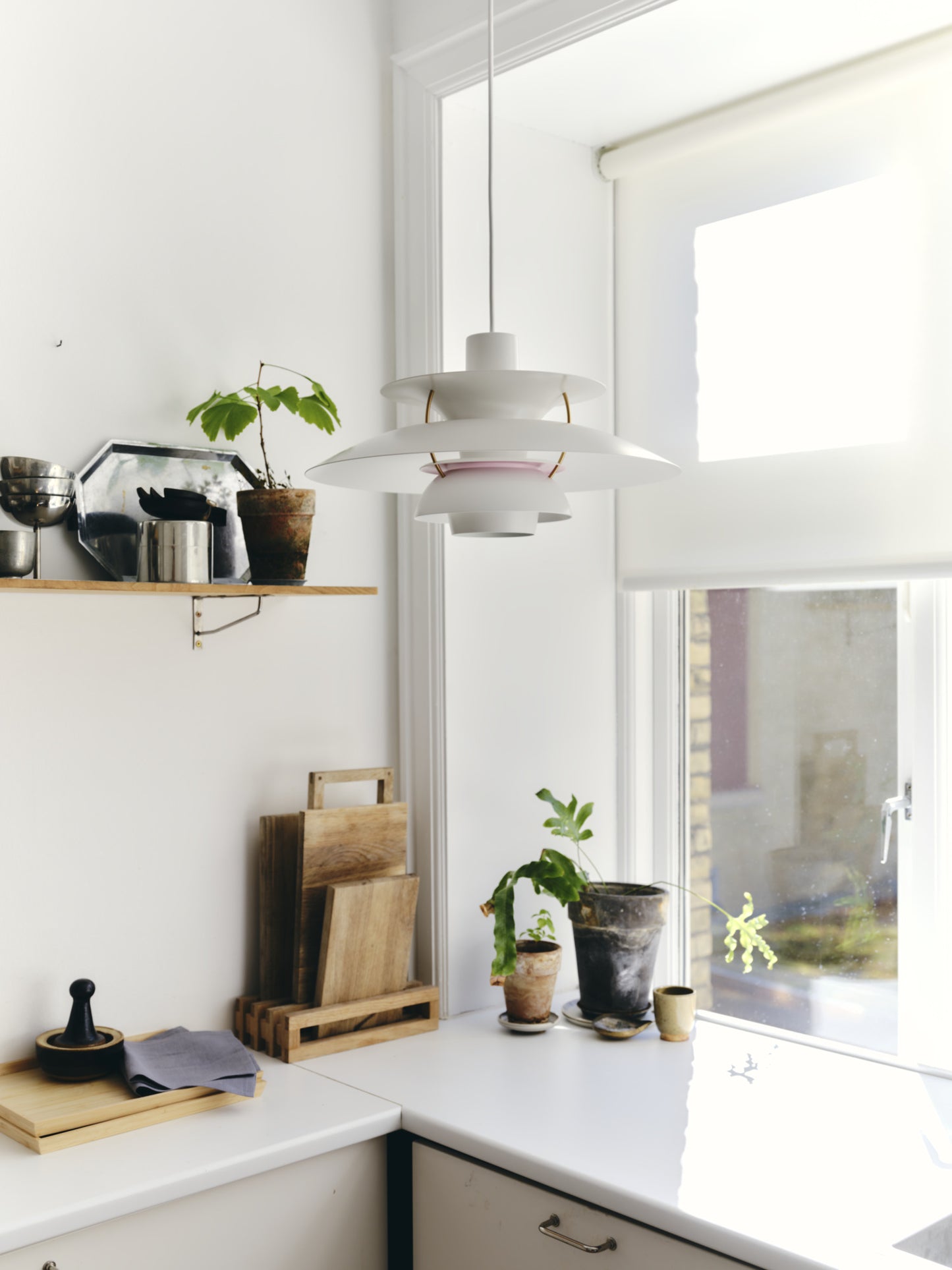 Louis Poulsen PH 5 Pendel - Moderne Hvid