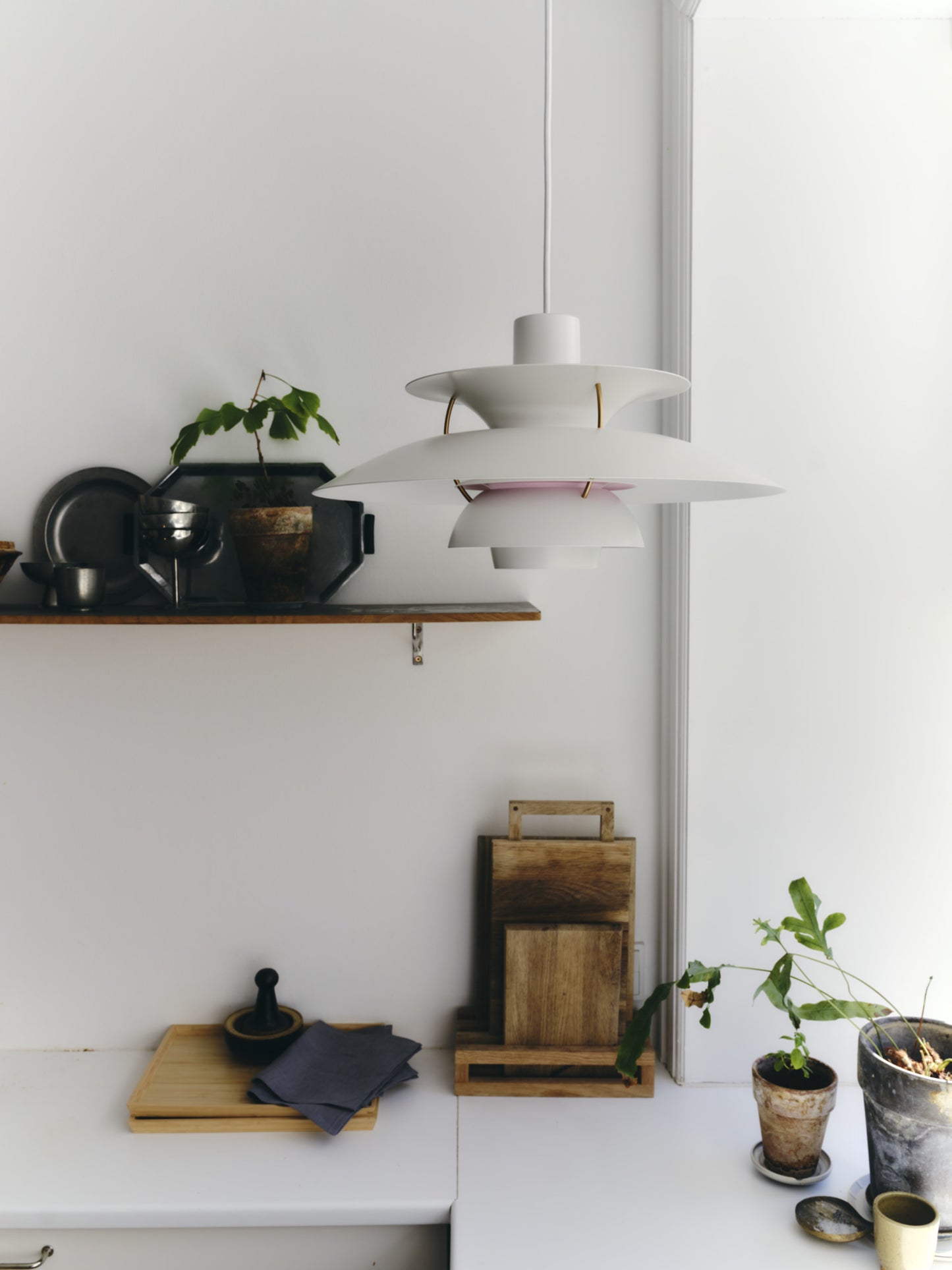 Louis Poulsen PH 5 Pendel - Moderne Hvid