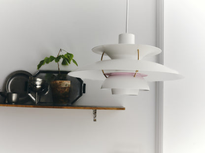 Louis Poulsen PH 5 Pendel - Moderne Hvid