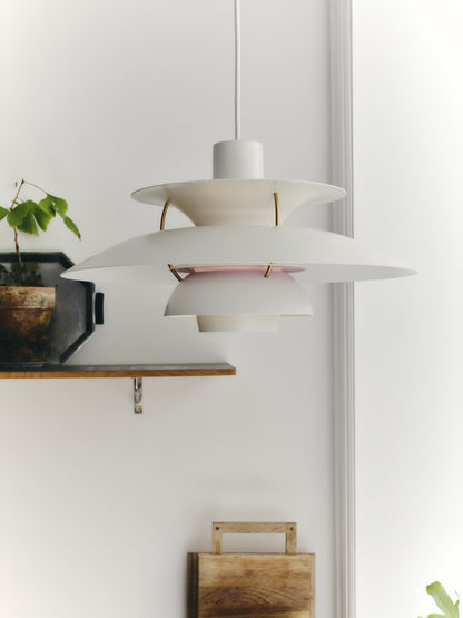 Louis Poulsen PH 5 Pendel - Moderne Hvid