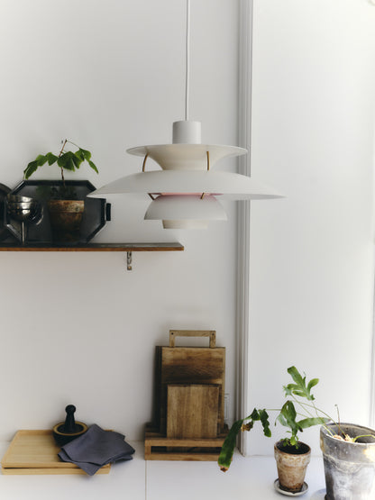Louis Poulsen PH 5 Pendel - Moderne Hvid