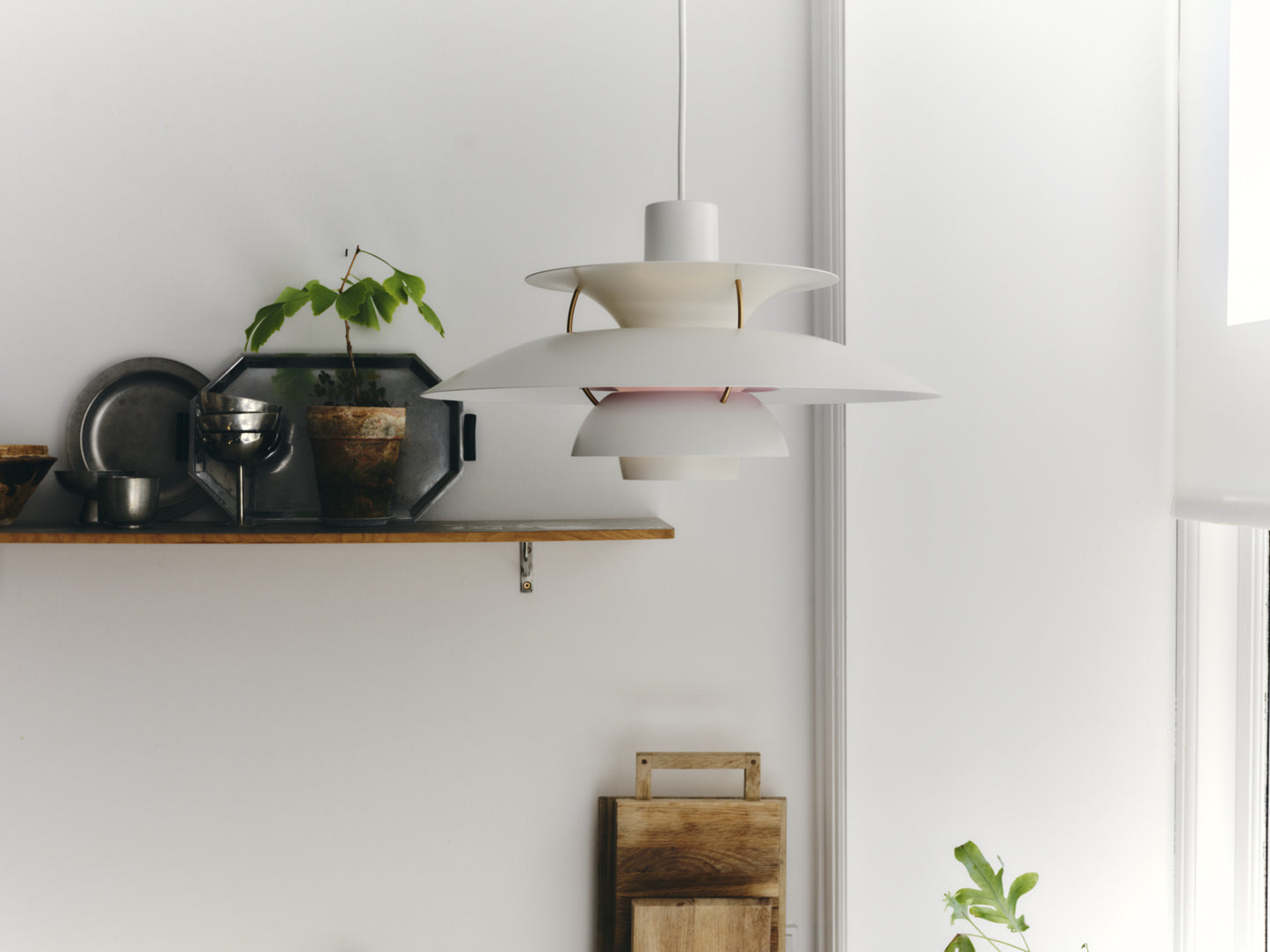 Louis Poulsen PH 5 Pendel - Moderne Hvid