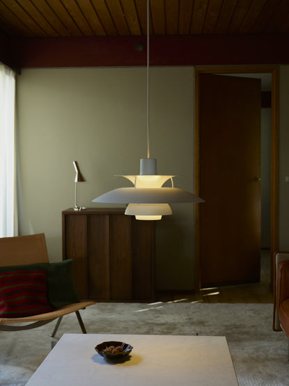 Louis Poulsen PH 5 Pendel - Monokrom Hvid