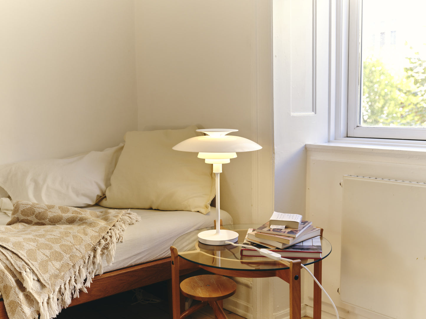 Louis Poulsen PH 80 Portable Lampe Opal White/White