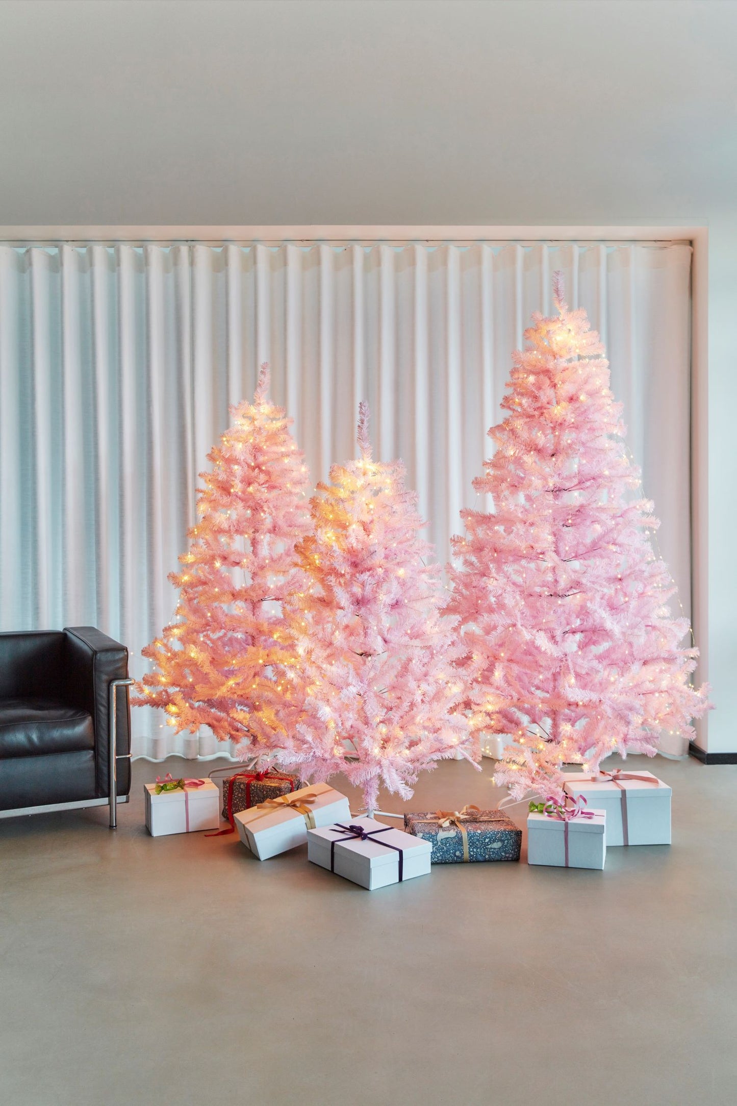 Sirius Pinky Juletræ 1,5m - Pink