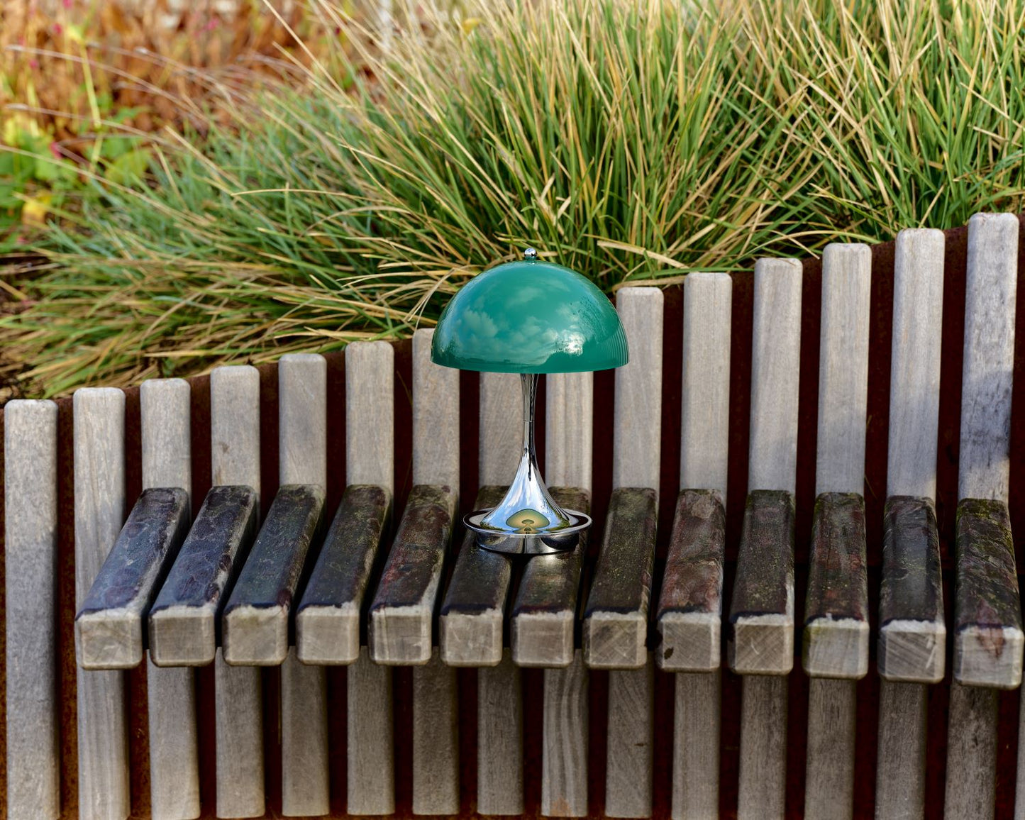 Louis Poulsen Panthella 160 Portable Lampe Original Opal Green