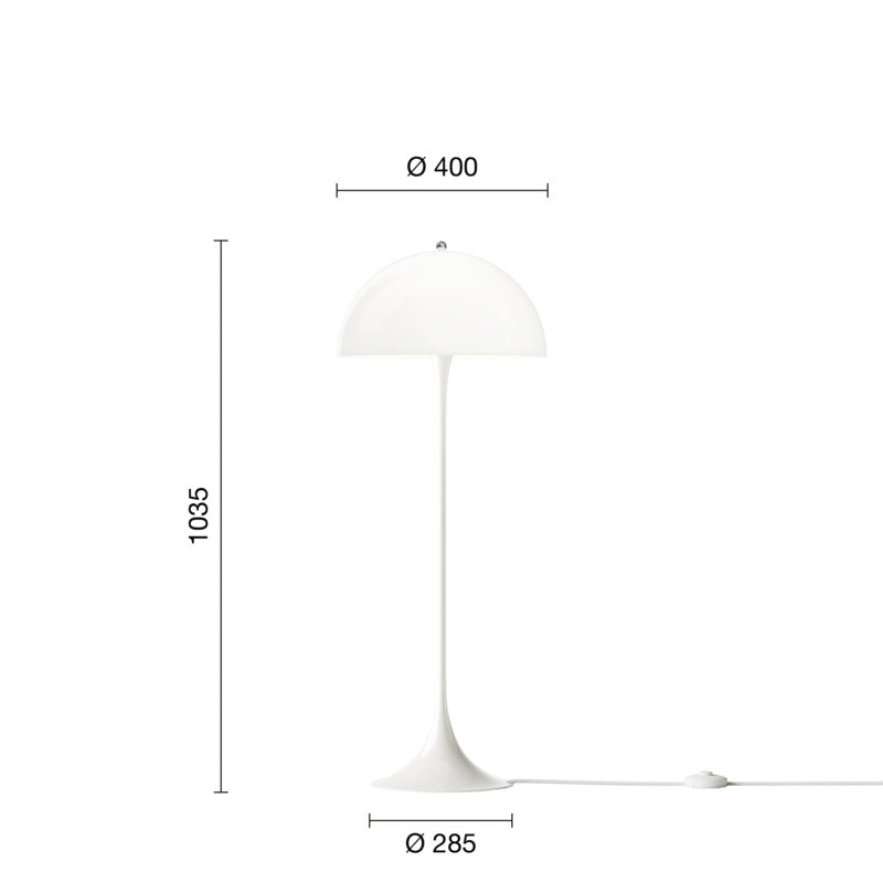 Louis Poulsen Panthella Gulvlampe Ø400